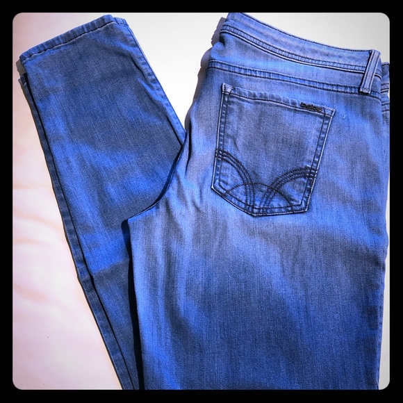 bebe Denim - Light Blue “Bebe” jean leggings